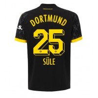 Camisa de Futebol Borussia Dortmund Niklas Sule #25 Equipamento Secundário 2023-24 Manga Curta